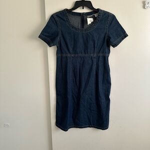 Expressions Navy Denim Mini Dress